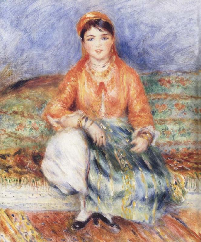 Pierre-Auguste Renoir Seated Algerian oil painting picture